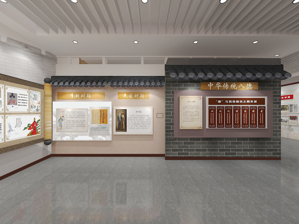 展廳如何實現(xiàn)立體化效果