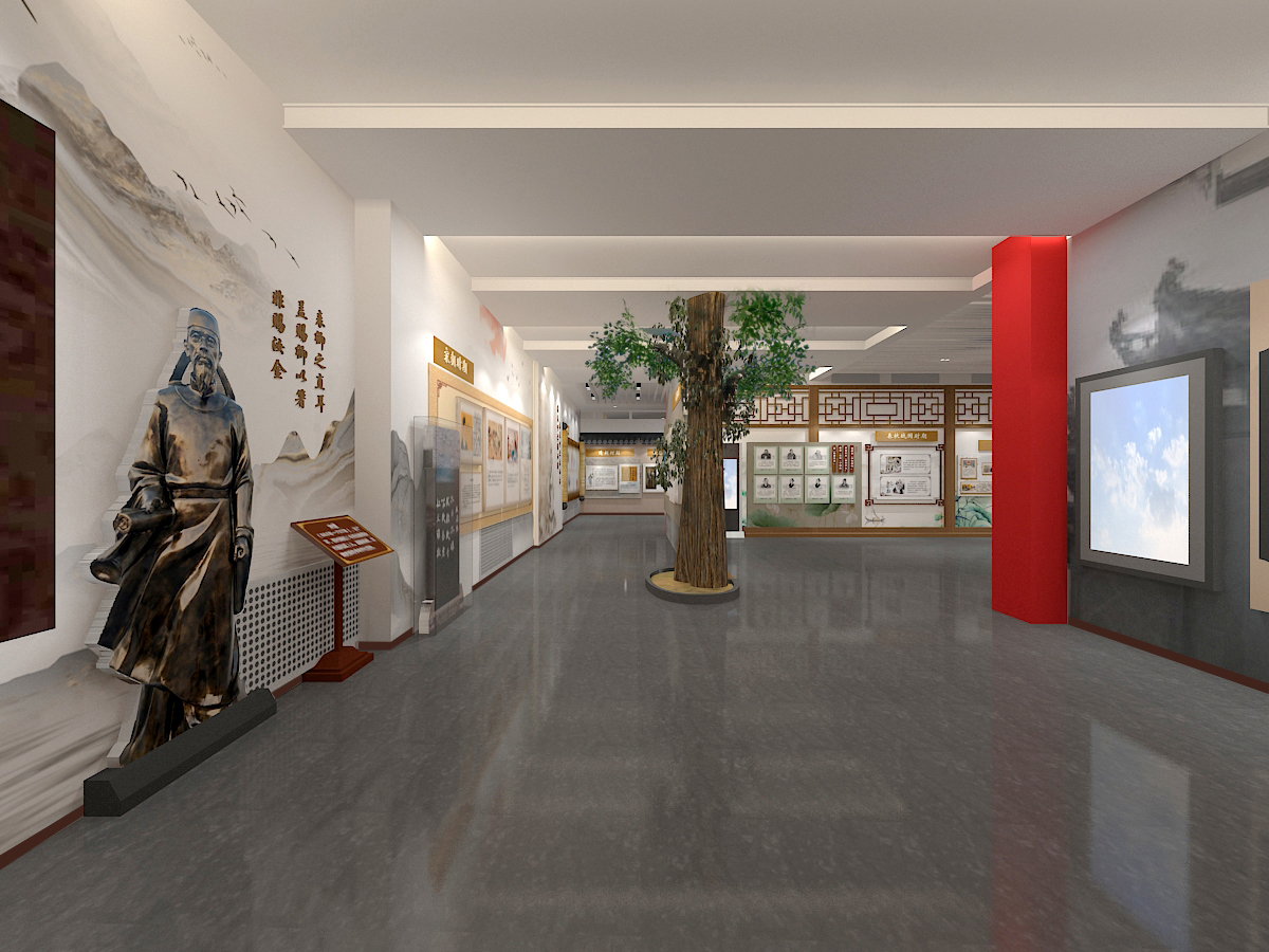 展廳展館中的藝術(shù)裝置